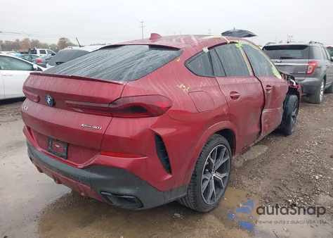 2022 BMW X6 xDrive40I z USA, uszkodzony, nr VIN 5UXCY6C08N9M30719